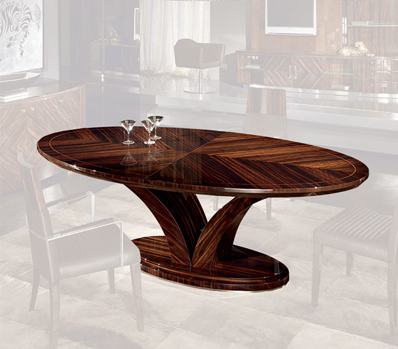 Oval dining table ジョルジオ・コレクション(giorgio collection)