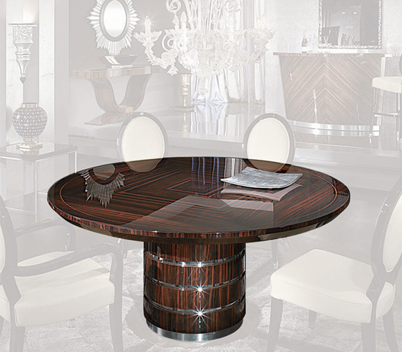 Round dining table ジョルジオ・コレクション(giorgio collection)