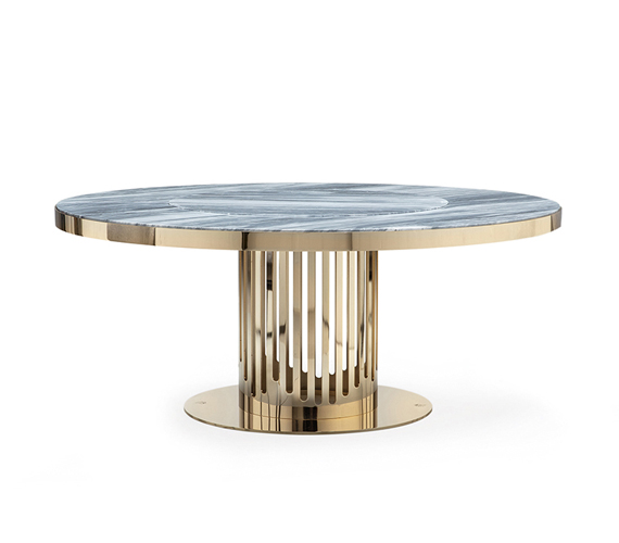 Round table with marble top ジョルジオ・コレクション(giorgio collection)